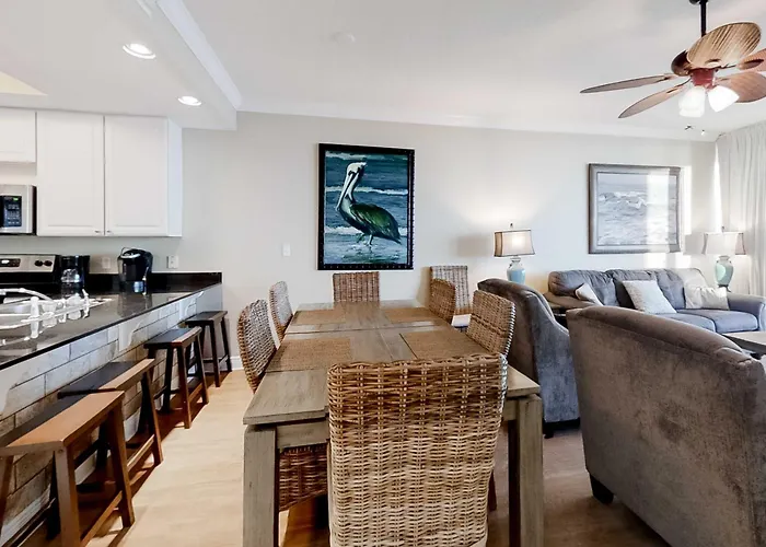 Lovely Gulf-front With Pool Sauna Washer Dryer & Ac Holiday home Gulf Shores