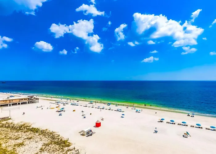 Lovely Gulf-front With Pool Sauna Washer Dryer & Ac Gulf Shores